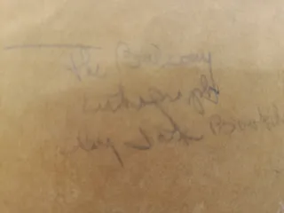 Grabado original Jack Bookbinder 1968