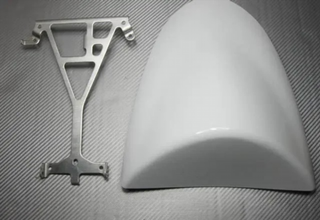 TAPA ASIENTO KAWASAKI ZX-10R 06-07 color BLANCO
