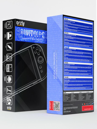 Funda Dura Orzly para Nintendo Switch