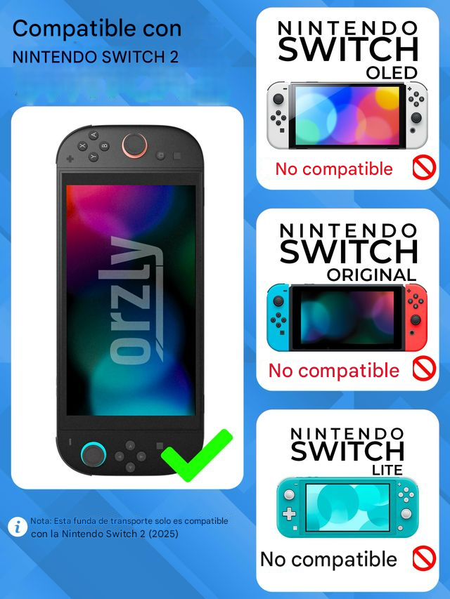 Funda Dura Orzly para Nintendo Switch