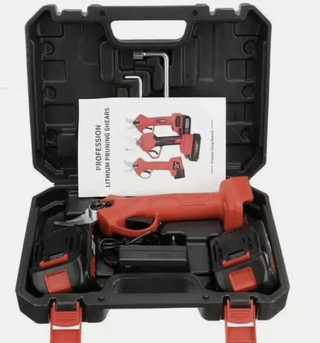 Forbici Cesoia Potatura + 2 Batterie + FARO 3000