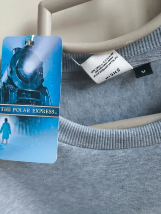 Sudadera The Polar Express Gris