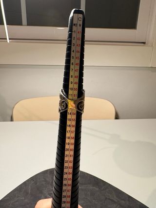 Anillo Tous Plateado Talla 12