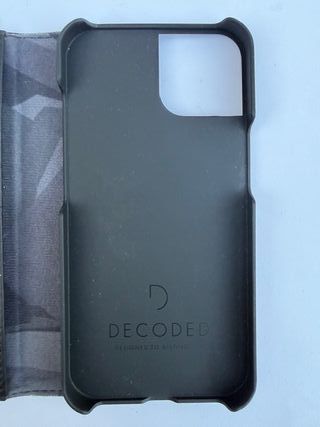 Funda de piel para iPhone 11, 12, 13, 14