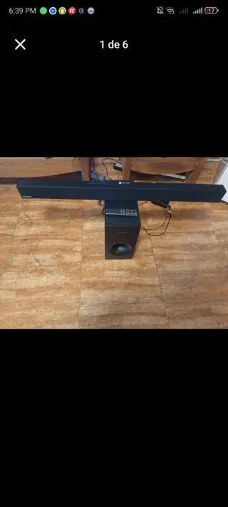 Barra de Sonido Samsung Negra