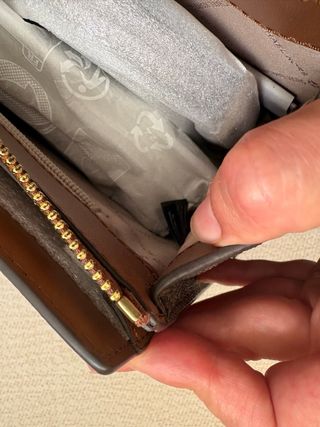 Bolso Michael Kors Marrón y Dorado Nuevo