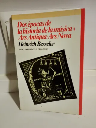 Dos épocas historia música: Ars Antiqua -Ars Nova