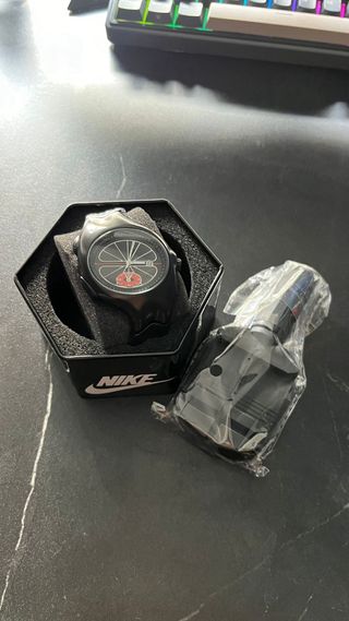 Reloj Nike Triax Negro/Naranja