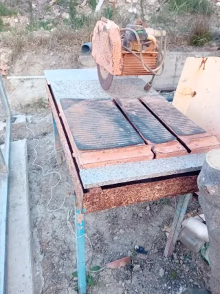 Mesa cortadora de azulejos