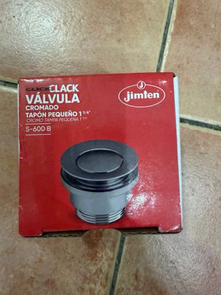 3 grifos de lavabo con válvula clic