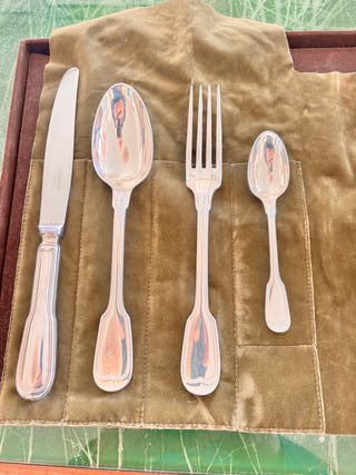 Christofle Chinon lotto 4 posate