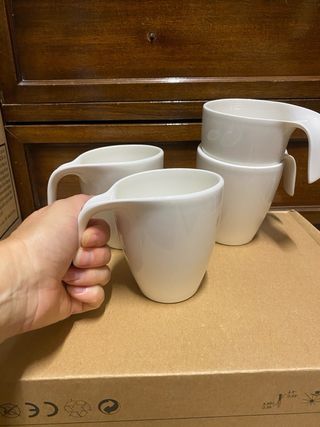 Tazas Villeroy & Boch Porcelana Blanca