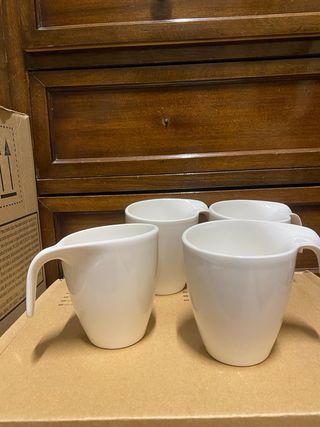 Tazas Villeroy & Boch Porcelana Blanca