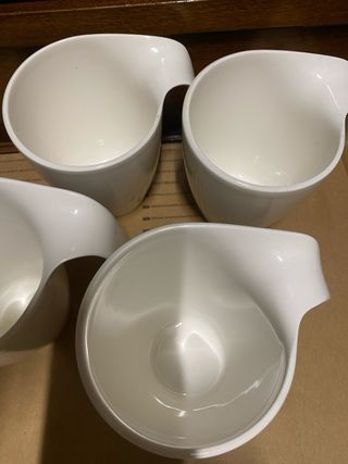 Tazas Villeroy & Boch Porcelana Blanca