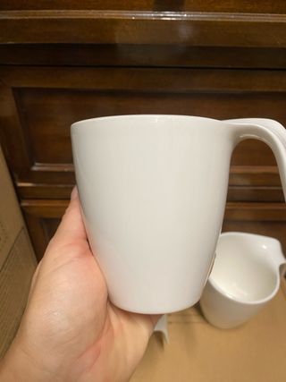 Tazas Villeroy & Boch Porcelana Blanca
