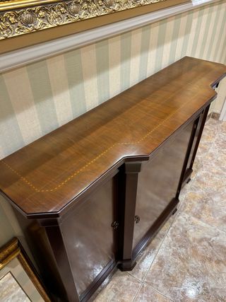 Mueble de entrada de madera