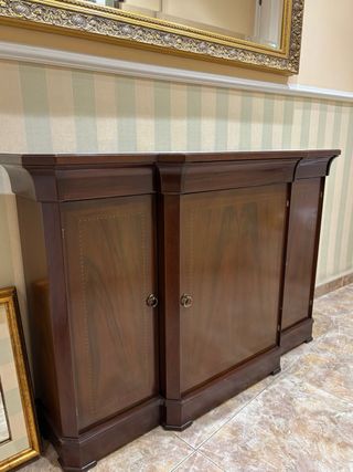 Mueble de entrada de madera