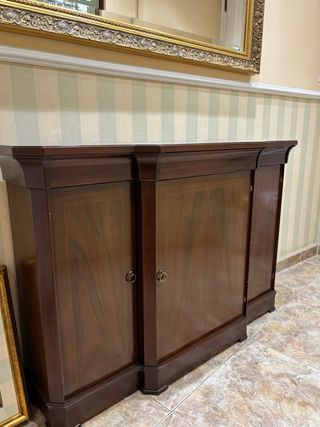 Mueble de entrada de madera