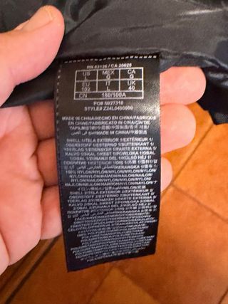 Giacca Guess Pelle Nera Uomo