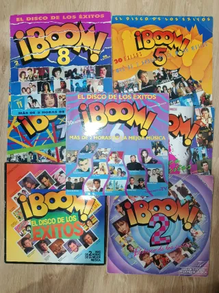 Vinilos Compilatorios i Boom! Varios Números