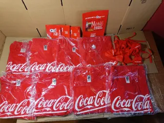 Lote 8 Camisetas Coca-Cola