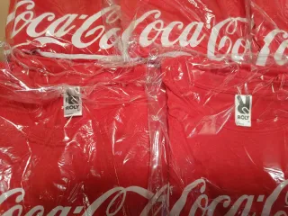 Lote 8 Camisetas Coca-Cola