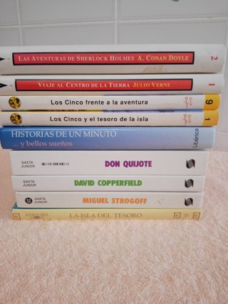LOTE DE 9 LIBROS JUVENILES