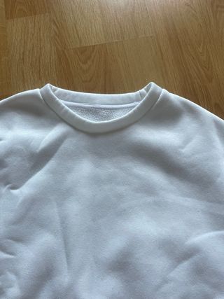 Sudadera Shein Hombre Talla M Blanca