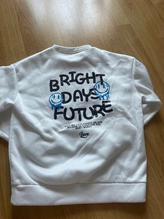 Sudadera Shein Hombre Talla M Blanca