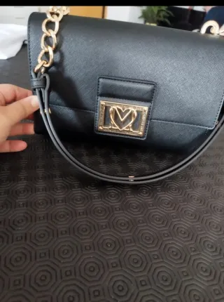 Borsa Love Moschino nera con dustbag