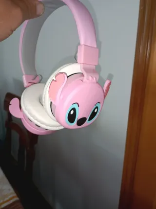 Auriculares Disney Rosas y Blancos