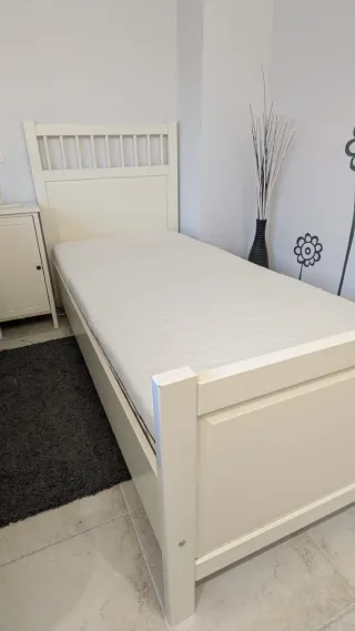 Cama 90 (2uds) con Cabecero + Somieres + Colchones