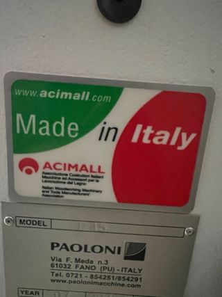 Maquinaria de carpintería P45