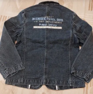 Giacca jeans bambino 7 anni