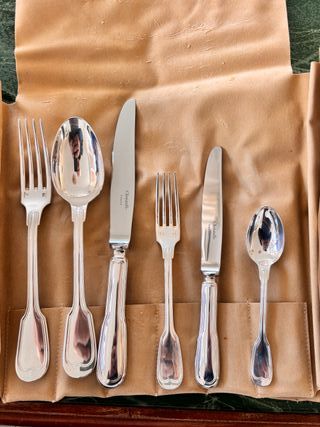 Christofle Chinon lotto di 5 Trousse