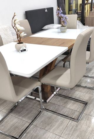 Mesa de Comedor o Cocina Gavin – Extensible!!