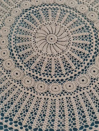 Tapete de mesa circular