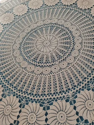 Tapete de mesa circular