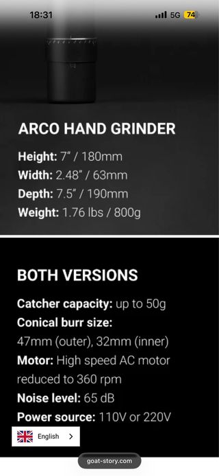 Molinillo Arco 2 en 1