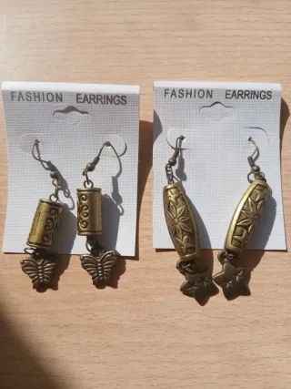 Lote de pendientes variados