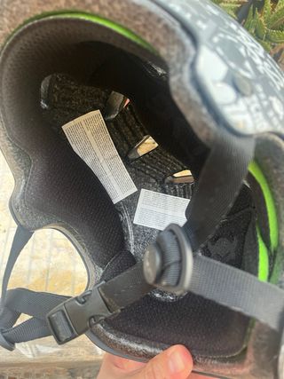 Casco TSG Evolution Negro Estampado