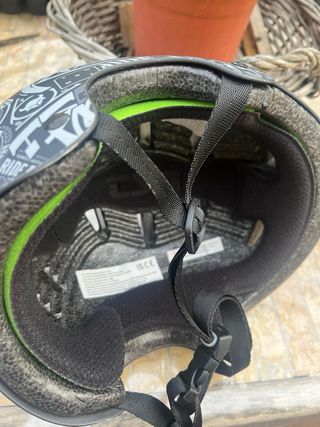 Casco TSG Evolution Negro Estampado