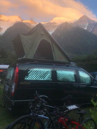 Tienda de techo rigida. camper 4x4 Bragus panther