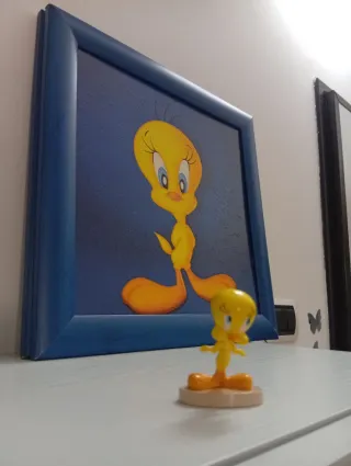 Titti Statuetta e Quadro