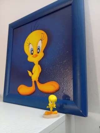 Titti Statuetta e Quadro