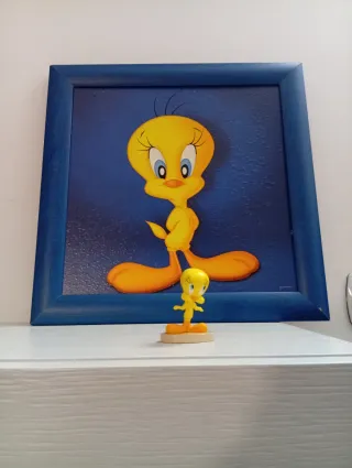 Titti Statuetta e Quadro