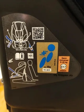 Silla Klippan Century contramarcha 9-25 kg