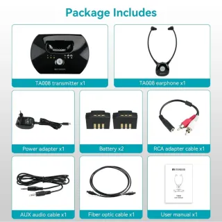 Auriculares TV Inalambricos Retekess TA008