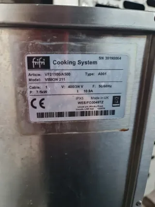 Freidora industrial frifri