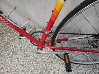 Bicicleta Peugeot Vintage Carrera Roja